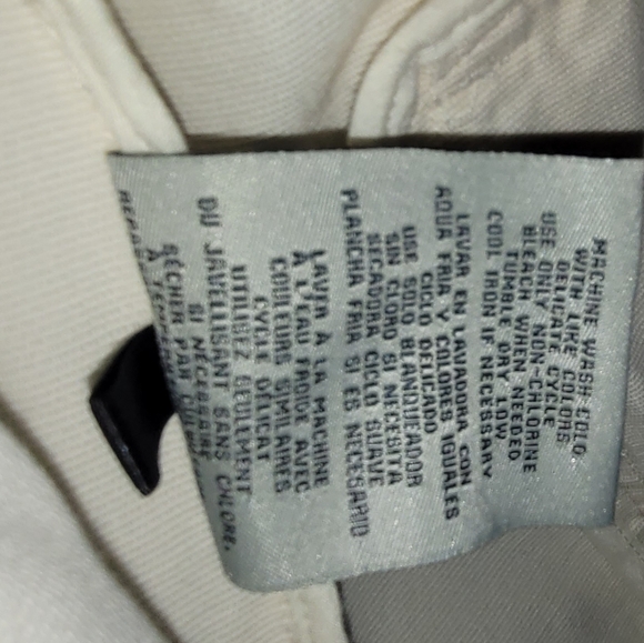 LEVI'S Men's White/Ivory Denim Trucker Button/Zip Jacket NWT - Picture 12 of 15